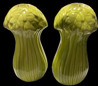 Celery Stalk Salt and Pepper Shakers