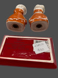 Bonnie Lynn "Ginger in the Kitchen" Gingerbread Salt and Pepper Shakers