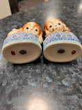 Vintage Spaniel Salt and Pepper Shakers