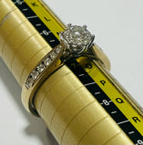 9ct Gold Diamond Cluster Ring