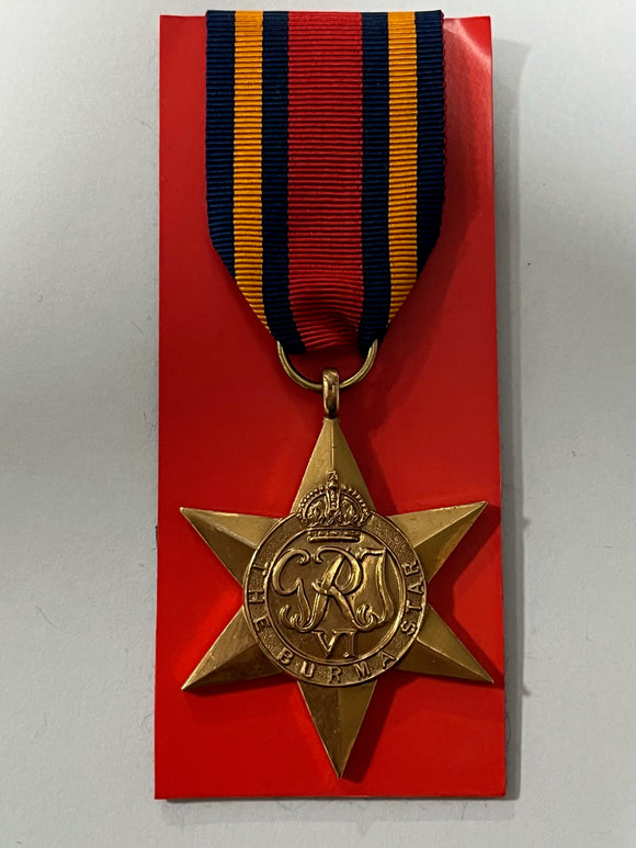 The Burma Star Medal