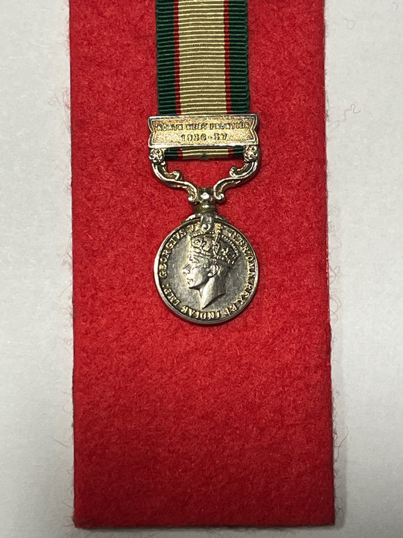 India General Service Miniature Medal