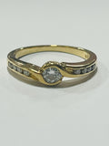 18ct Yellow Gold Diamond Ring