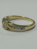 18ct Yellow Gold Diamond Ring