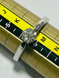 18ct White Gold Diamond Solitaire Ring
