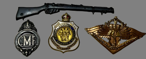 Citizen Military Forces/Imperial Australia League/Returned from Active Service Badges