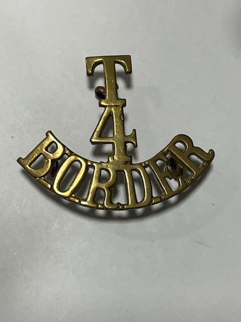 T 4 Border Badge