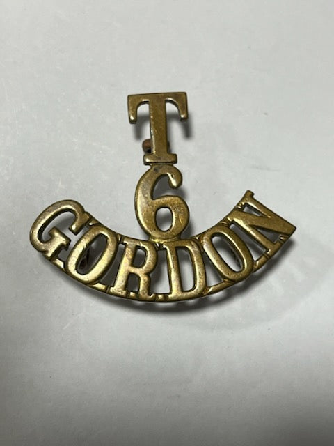 T 6 Gordon Badge