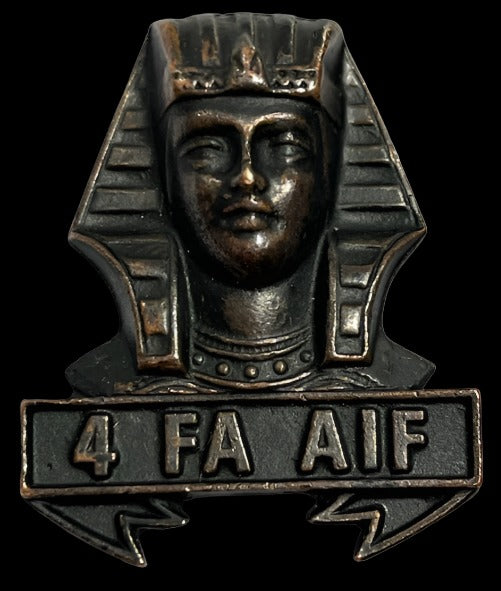 Egyptian 4 FA AIF Badge