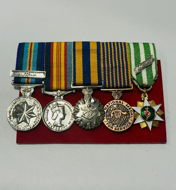 Miniature Service Medal Set