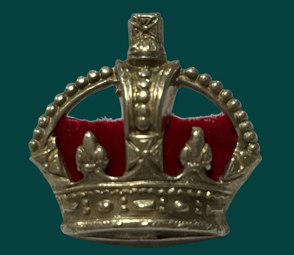 British Army Officers Insignia Crown Pips - Rank of Major Badge