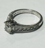 18ct White Gold Diamond Ring MHJ