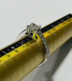 18ct White Gold Diamond Ring MHJ