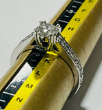 18ct White Gold Diamond Ring MHJ