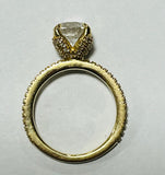 14kt Yellow Gold Diamond Ring