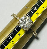 14kt Yellow Gold Diamond Ring