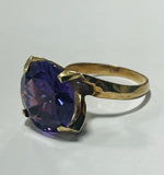 9ct CZ Dress Ring