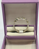 10ct White Gold Diamond Ring with Certificate of Purchase MHJ