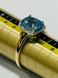 10ct Gold Topaz Ring MHJ