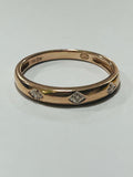 9ct Rose Gold Diamond Ring