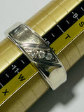 10ct White Gold Diamond Ring MHJ