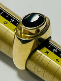 18ct Gold Garnet Ring HEAVY