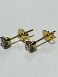 18ct Gold Diamond Studs