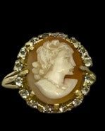 9ct Gold Cameo Ring