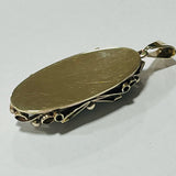 9ct Gold Cooper Pedy Opal Pendant