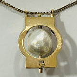 9ct Gold Pearl Pendant