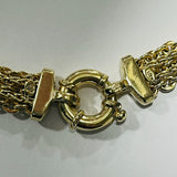 9ct Gold Bolt Clasp Bracelet