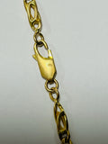 18ct Gold Figaro Chain