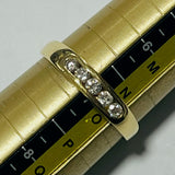 18ct Gold Channel Set Ring