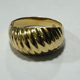9ct Gold Dome Ring