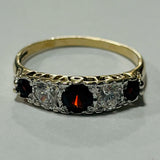 9ct Gold Cubic Zirconia 'Beloved' Ring