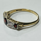 9ct Gold Cubic Zirconia 'Beloved' Ring