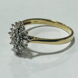 9ct Gold Diamond Ring