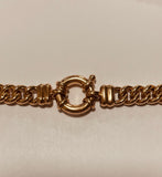 9ct Rose Gold Cuban Chain with Bolt Clasp