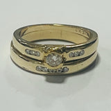 9ct Gold Wedding Set