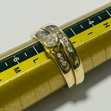 9ct Gold Wedding Set