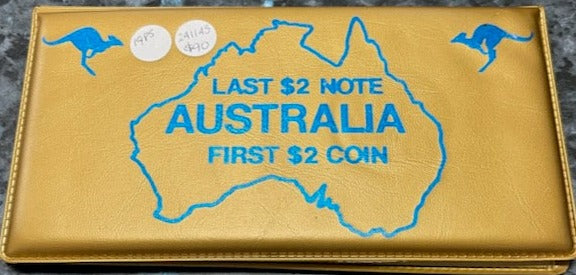 Australia Last $2 Note - First $2 Coin