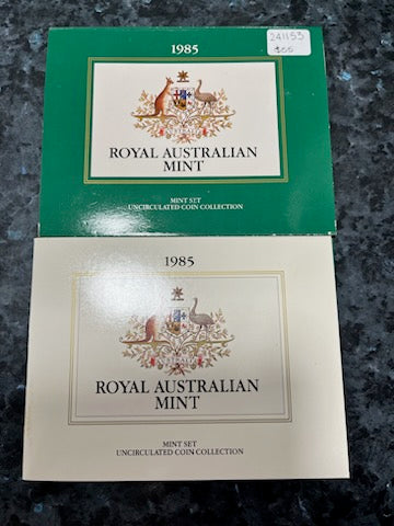 Royal Australian Mint Uncirculated Coin Set 1985