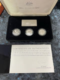 Royal Australian Mint The Silver Dollars 1990 Masterpieces in Silver