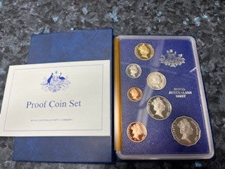 Royal Australian Mint 1987 Proof Coin Set