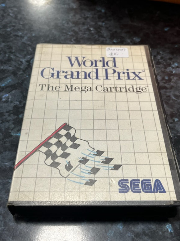 Sega Game World Grand Prix - The Mega Cartridge