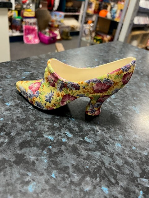 Royal Winton Floral Boot/Shoe