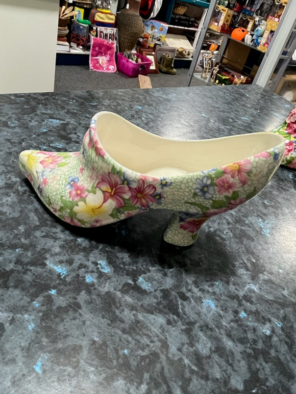 Royal Winton Floral Boot/Shoe