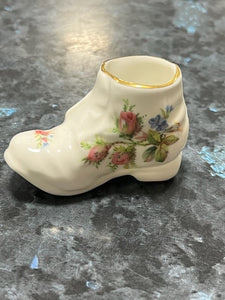 Royal Albert Bone China "moss rose" Boot/Shoe
