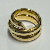 10ct Gold Wrap Around Ring MHJ