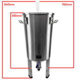 32L Stainless Steel Conical Fermenter